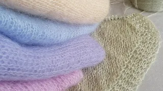 Как ВЯЖУ УГОЛОК косынки🧶 #вязание #вязаниеспицами #вяжупро