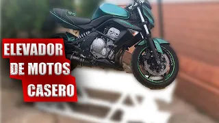 Elevador de Motos Casero (con prueba final)