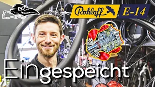 Rohloff Speedhub 500/14 Nabenschaltung frisch eingespeicht - DIY!