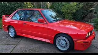 1988 BMW E30 M3 Driving Excellence