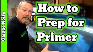 How to prepare your car for primer. how to primer a car/ diy auto body/ auto body/