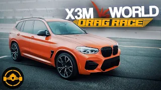 700HP BMW X3 M Competition vs. Tuned Alfa Stelvio Quadrifoglio, G80 M3 Comp, and BMW M4 Roll Race