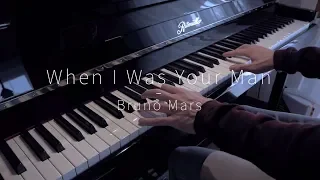 When I Was Your Man - Bruno Mars - Piano Cover