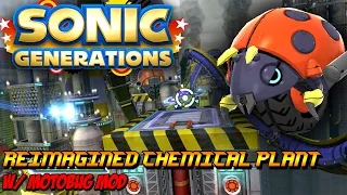 Sonic Generations PC - Re-Imagined Chemical Plant w/ Moto Bug Mod! [60 FPS]