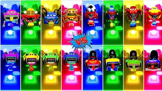 McQueen All Video Megamix🆚McQueen Eater🆚Choo Choo Charles🆚 McQueen Car🎶 Tiles Hop EDM Rush Gameplay🎯