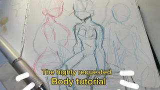How to draw a female body [in my art style]