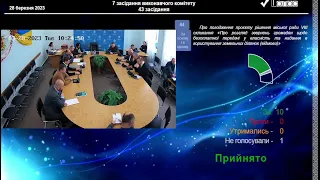 07 Чергове засідання виконавчого комітету 28.03.2023 р.