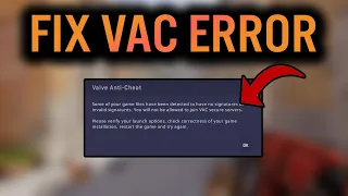 CS2 Vac Was Unable To Verify Your Game Session Fix | Counter Strike 2 (2024)