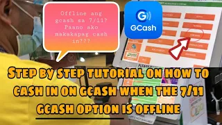 Offline ang Gcash sa 7/11? Paano pa rin ako makapag cash-in? No charges pa! | vlog tutorial no. 4 |