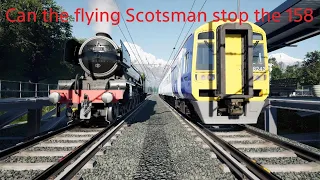 Can the flying Scotsman stop the 158