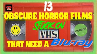 Stuck on VHS -13 Obscure Horror Films That Need a Blu-ray!