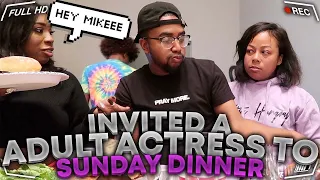 I INVITED A P**N STAR TO MONIQUE'S SUNDAY DINNER... SHE WAS FEELING MIKE!!!