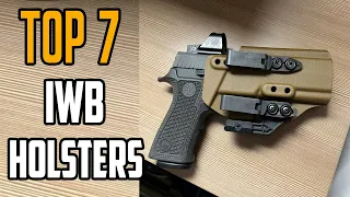 Best IWB Holsters 2024 - Top 7 Conceal Carry IWB Holsters Review