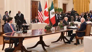 Discurso del presidente Andrés Manuel López Obrador en la IX Cumbre de Líderes de América del Norte