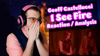 HOW did THIS SONG Make Me THAT Emotional?? | I See Fire - Geoff Castellucci | Acapella Reaction