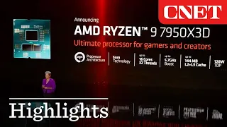 AMD Reveals New Ryzen 7800X3D & 7950X3D CPUs