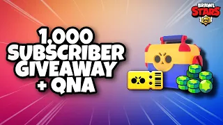 1,000 Subscriber GIVEAWAY + QnA (Part 1)