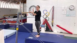 Gymnastics Bar Warm-Up Combo