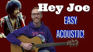 Hey Joe (Acoustic) - Jimi Hendrix Guitar Lesson