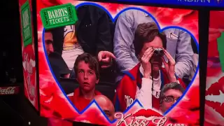 Kiss Cam GSW @ Clippers March 2012