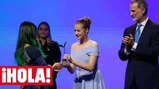 Leonor regresa por todo lo alto con la entrega de los premios Fundación Princesa de Girona