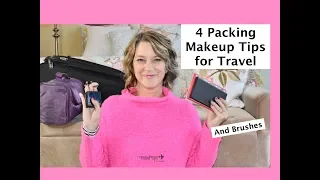 4 Packing Makeup Tips for Travel (In a Carryon Suitcase)