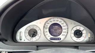 Mercedes CLK 350 0-100 km/h Acceleration