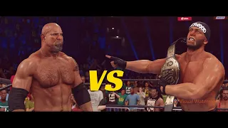 WWE 2K23 Goldberg vs. Hollywood Hogan - World Heavyweight Title Match