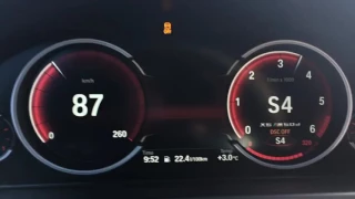 BMW  X5 M50d acceleration