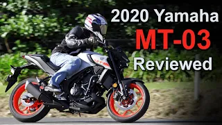 2020 Yamaha MT-03 Review | Better Suspension | More Refined