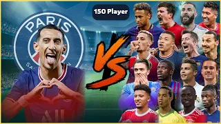 Di Maria 🆚 150 Player🔥💪(Ronaldo-Messi-Mbappe-Haaland) •8 Minutes•