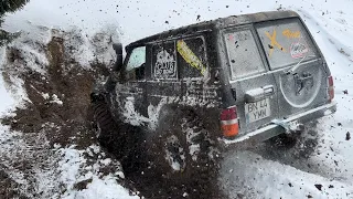 [OFF ROAD] - PARVA OFF ROAD - Patrol&Toyota& Jeep M57 | #topoffroadromania #snow #maxxis