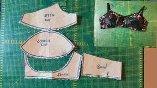 How to sew bra beginners tutorial.