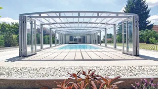 Prestige P4 _ Telescopic High Profile Pool Enclosure