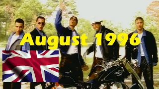 UK Singles Charts : August 1996 (All top 50 entries)