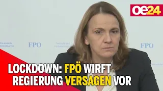 Lockdown: FPÖ wirft Regierung Versagen vor