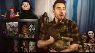 James A Janisse accidentally scares Lucy the Cat