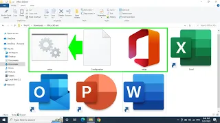 Configure and Download Office 2019/2021/O365 with ODT and install it with Script