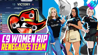 C9 Mel TRASH TALKS Renegades in Valorant Win Caught on Stream