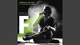 Amico fragile (live tour 'Creuza de ma')