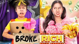 Rich Girl VS Poor Girl, Who Is The Best At The Masked Singer Challenge ? | Baby Doll And Mike