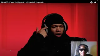 THE UNDERRATED SWEEPER !! NazGPG - Freestyle | Open Mic @ Studio Of Legends REACTION