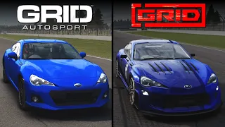 GRID [2019] vs GRID Autosport | Direct Comparison