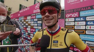 Primož Roglič - Interview at the start - Stage 12 - Giro d'Italia 2023