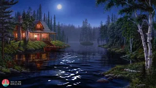 Night Ambient Sounds, Cricket, Swamp Sounds at Night, Sleep and Relaxation Meditation Sounds