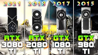 RTX 3080 Ti 12GB vs RTX 2080 Ti 11GB vs GTX 1080 Ti 11GB vs GTX 980 Ti 6GB | PC Gameplay Tested