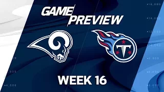 Los Angeles Rams vs. Tennessee Titans | NFL Week 16 Game Preview | Move the Sticks