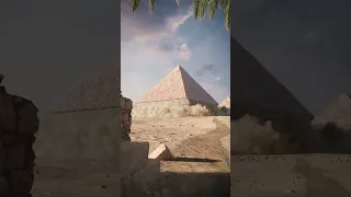 Pyramid spaceship🔺🛸👽 | The pyramid rises into the sky. #3d #art #egypt #pyramid #nft #space #shorts