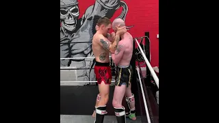 Pro Muay Thai Clinch, and Kick Sparring