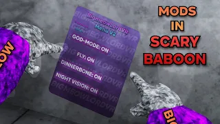 👉I Used MODS In SCARY BABOON VR | I Got BANNED?🔴 (GorillaTag Horror Fan-Game)